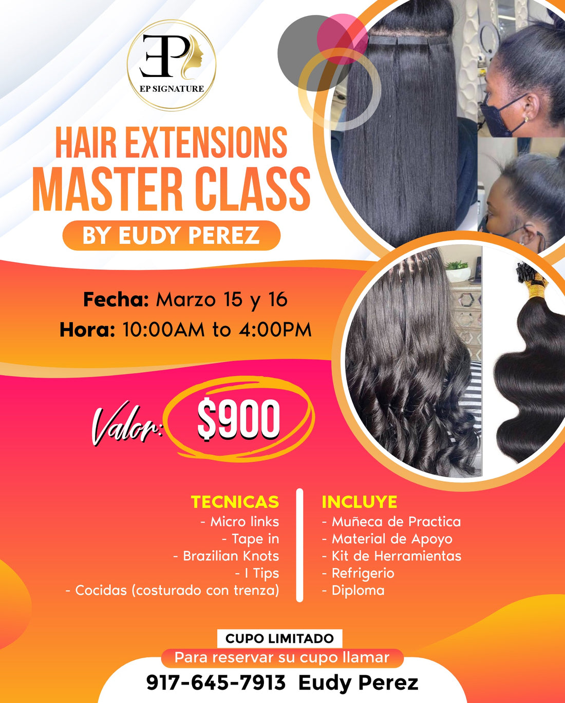 Hair extensions masterclass