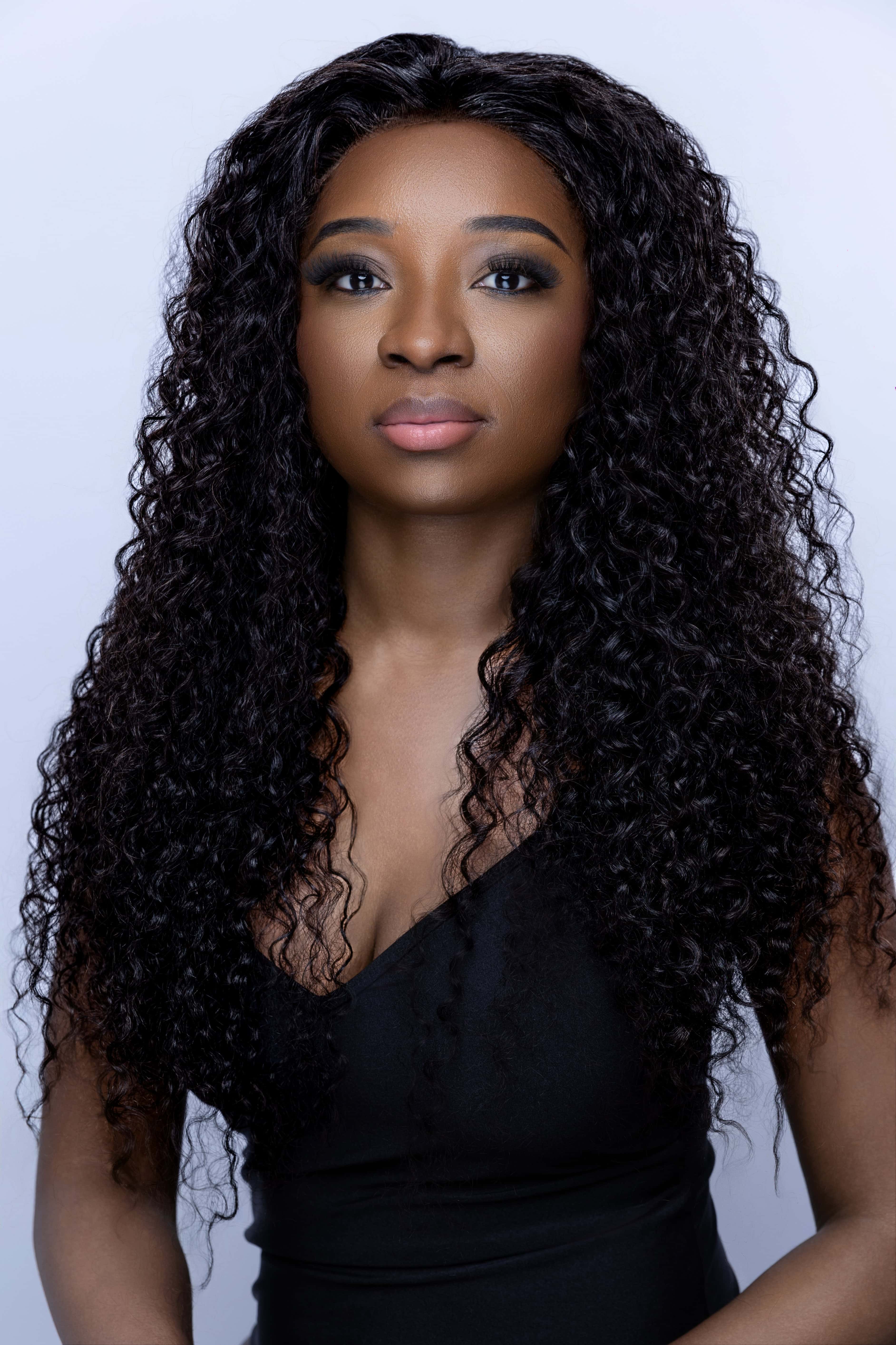 CURLY CLOSURE WIGS