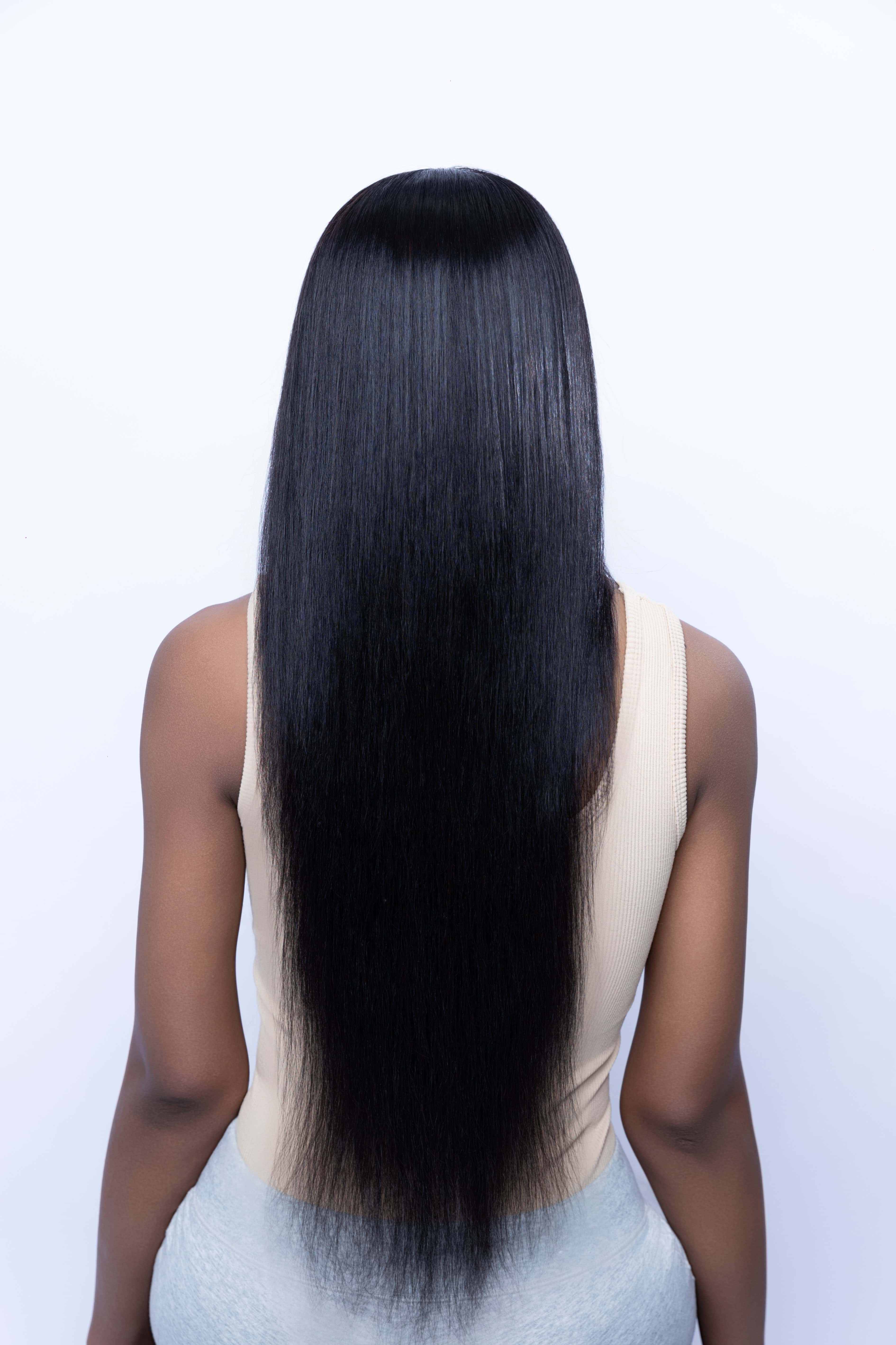 STRAIGHT FRONTAL WIG